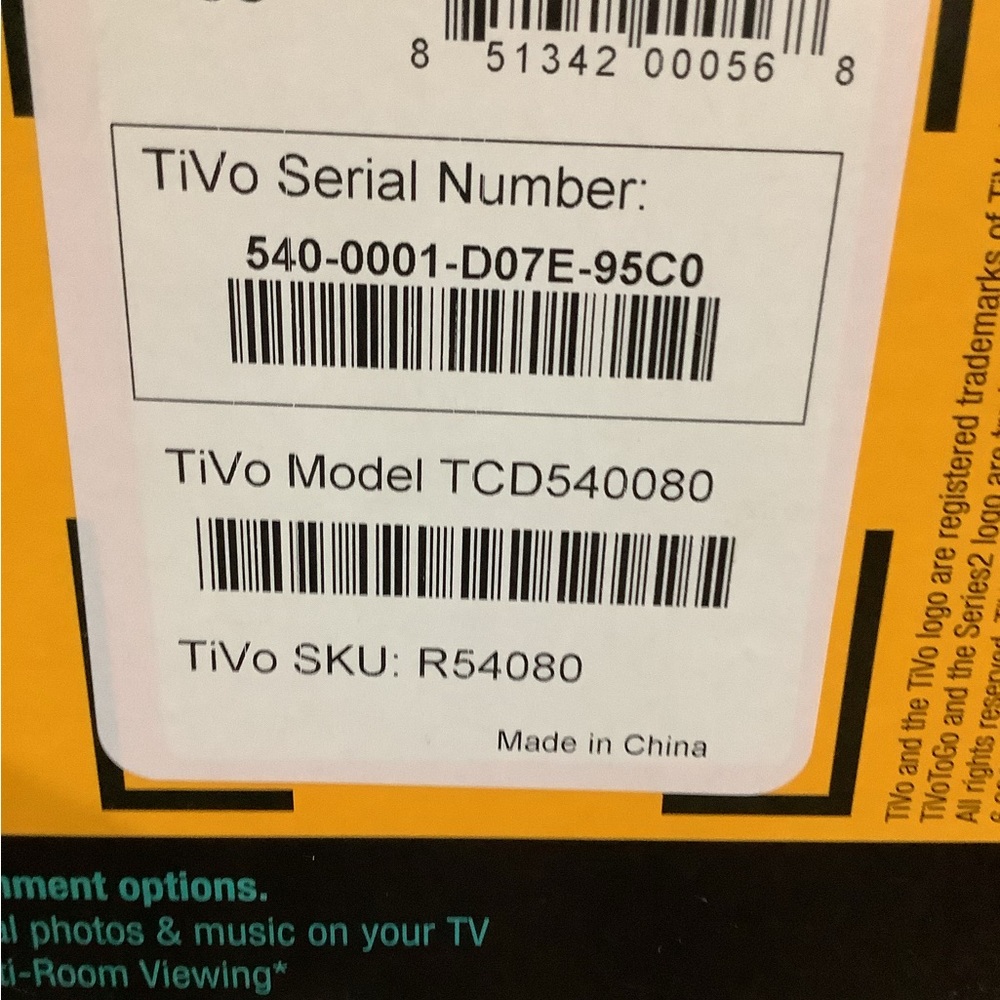 TiVo DVR. - Picture 6 of 7